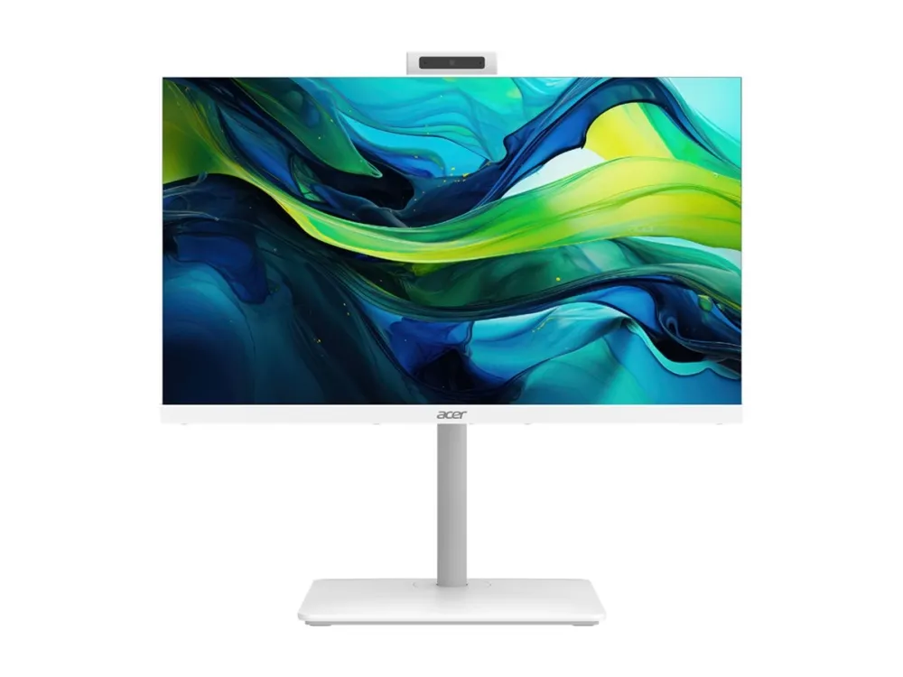 Acer Aspire C 27 C27-1E13U7UNH - Alt-i-én Core i7 1355U / op til 5 GHz - RAM 16 GB - SSD 1.024 TB - Intel Iris Xe Graphics - Gigabit Ethernet, IEEE 802.11ax (Wi-Fi 6), Bluetooth - Win 11 Home - skærm: LED 27