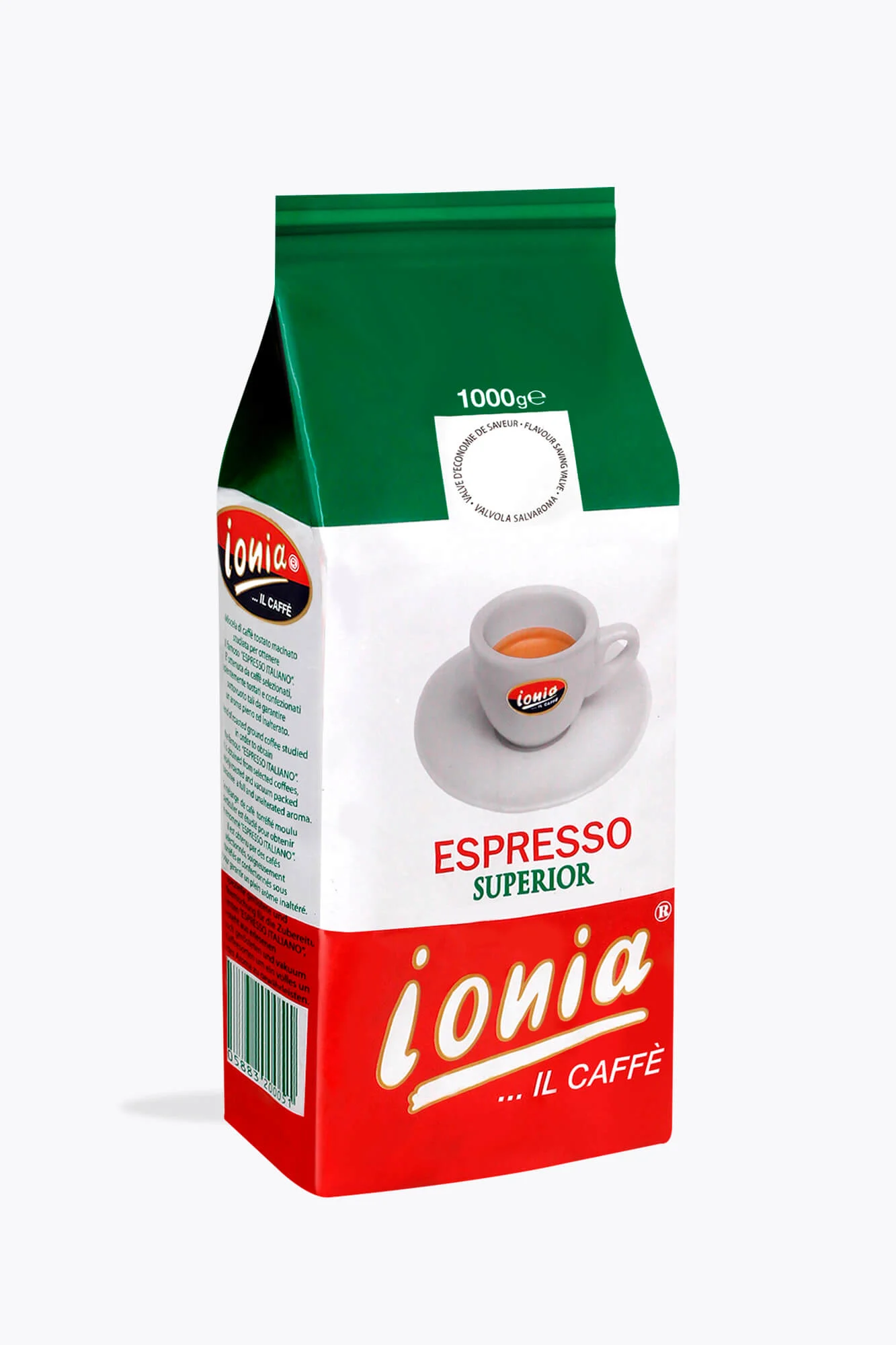 Ionia Miscela Espresso Superior Busta Tricolore 1kg