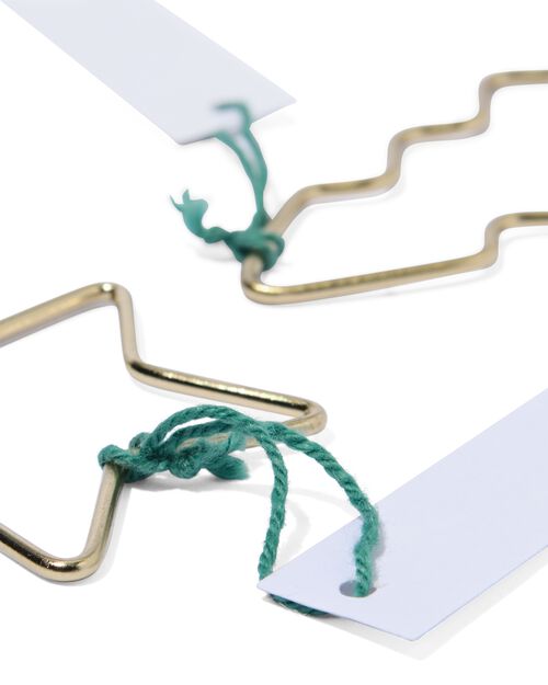 porte-nom avec pendant en métal