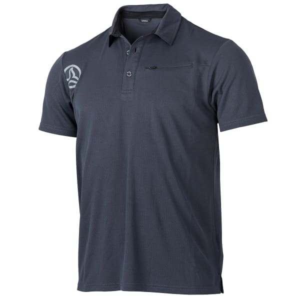 Polo randonnée TERNUA SKELD 2.0 POLO M WHALES GREY
