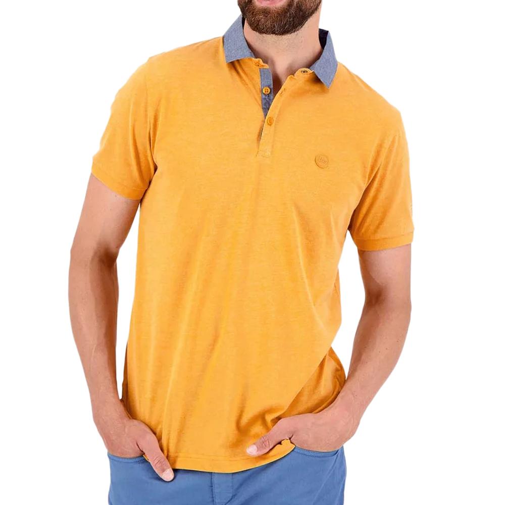 TBS Polo Jaune Homme TBS ARSON