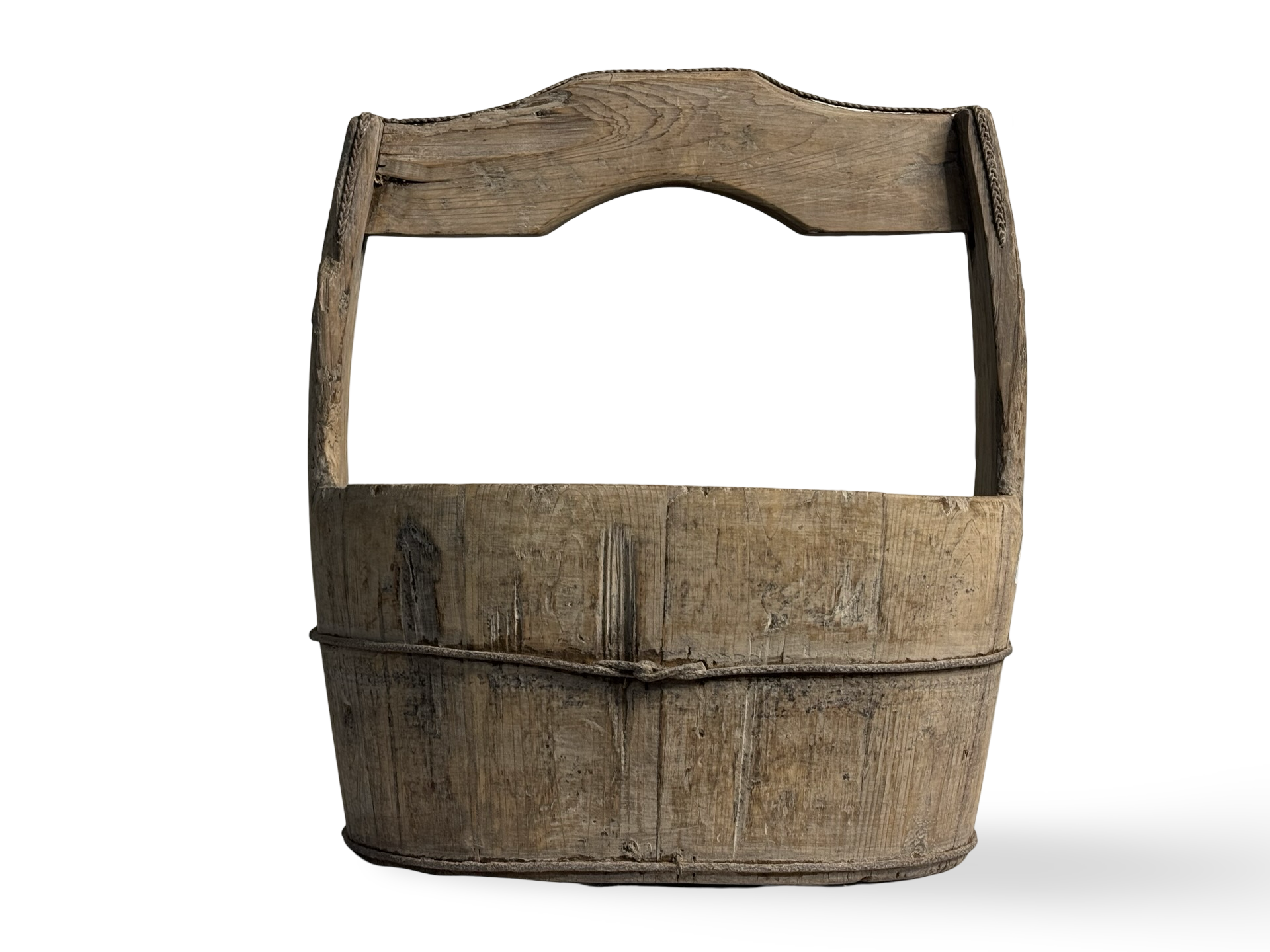 Ovale ton hout uniek