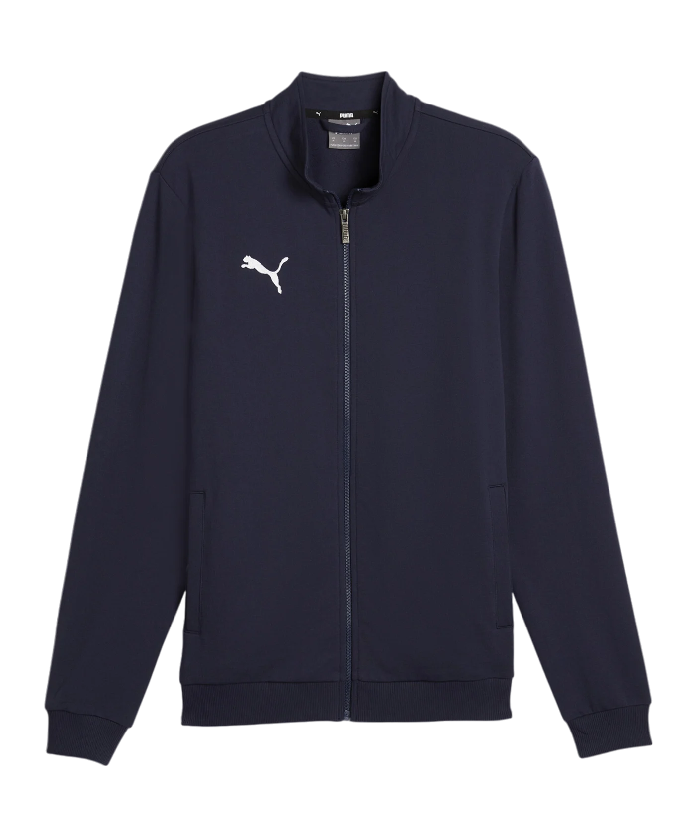 PUMA teamGOAL Casual Trainingsjacke Blau Weiss F06