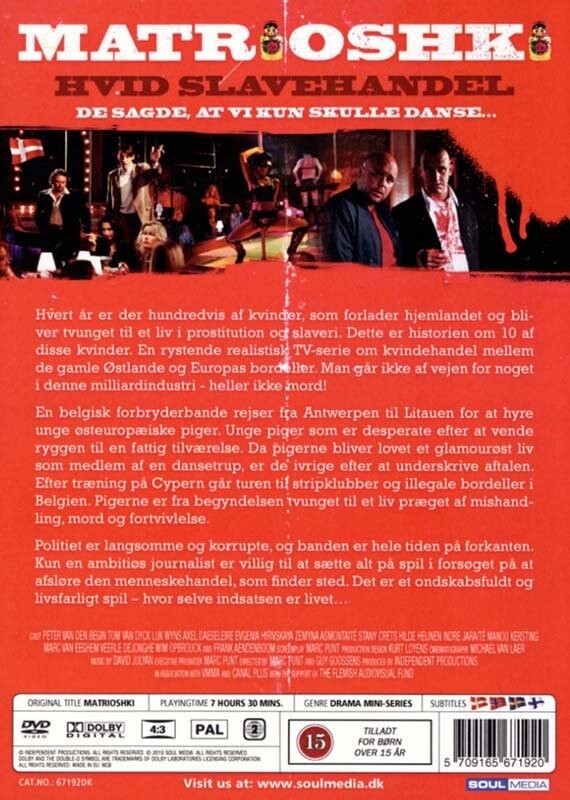 Matrioshki Hvid Slavehandel - Sæson 1 - DVD