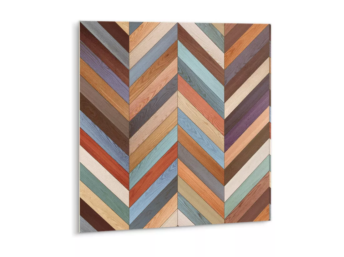 Carrelage autocollant - vinyle - Planches colorées 9x30x30