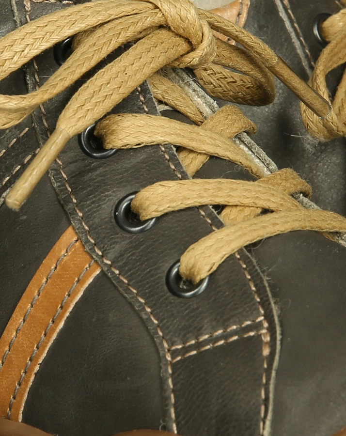 Lauflernschuhe MIKA gefüttert in grau