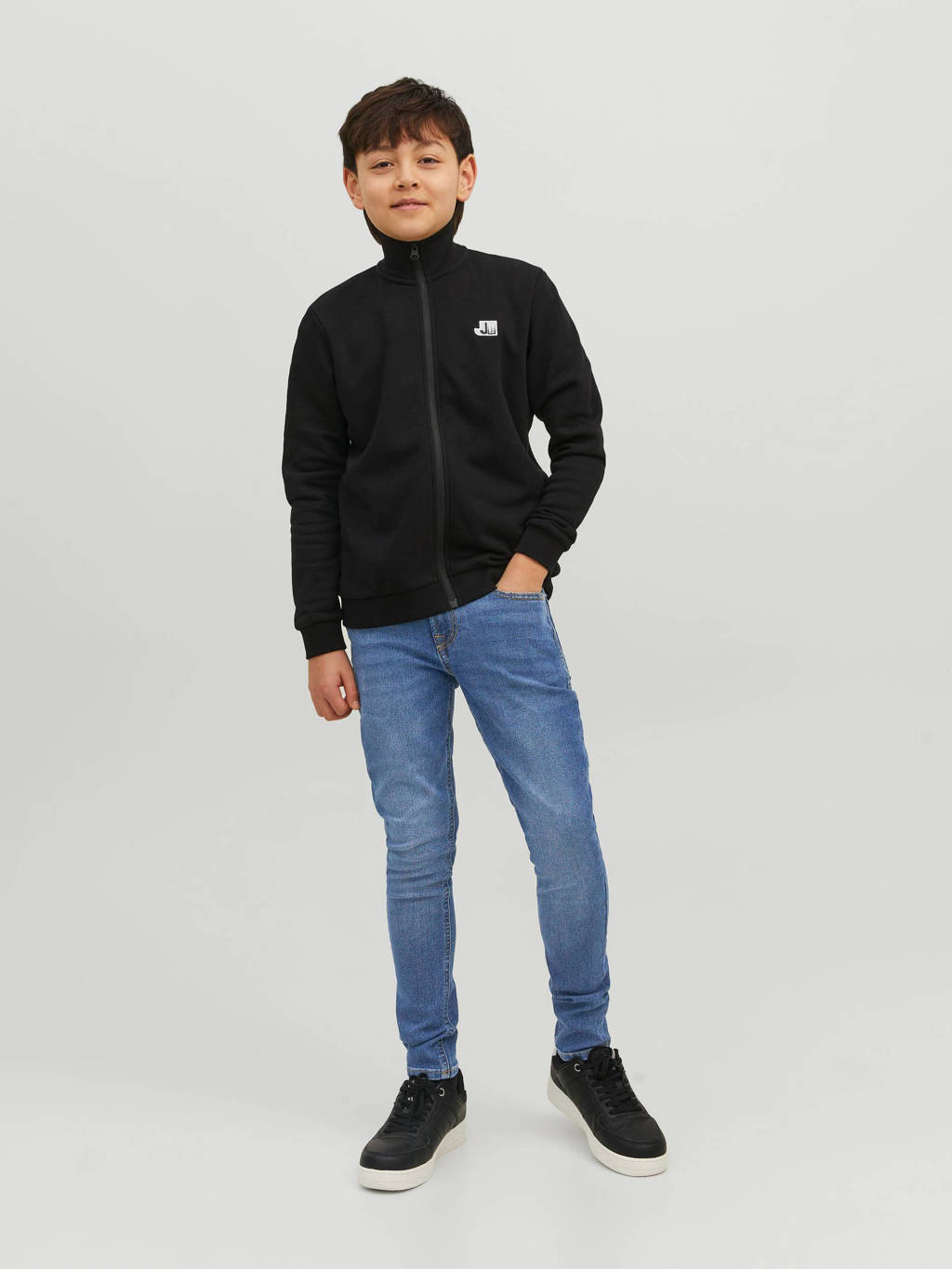 JACK & JONES skinny jeans JJILIAM JJORIGINAL blue denim light