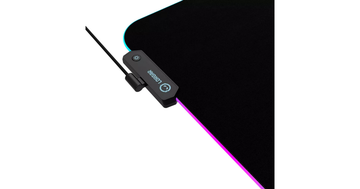 LORGARSteller 919 gaming muismat  (Zwart)