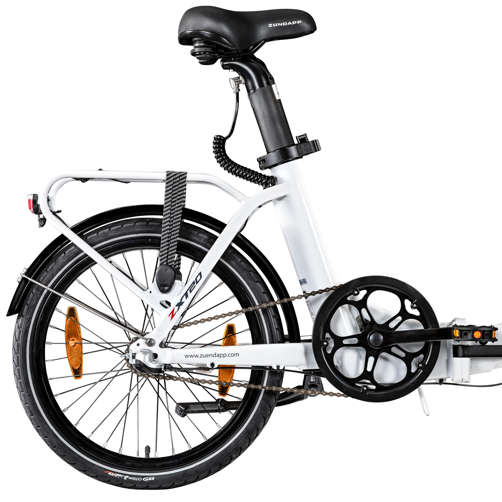 Zündapp Elektro-Klapprad ZXT20 - weiß - 20''