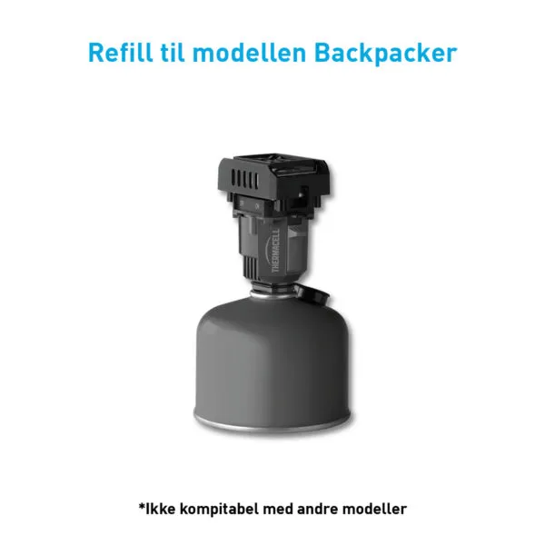 ThermaCELL Mot Mygg Backpacker Refill 48 Timer