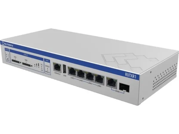 Teltonika RUTXR1 - Trådløs router - WWAN - 4-ports-switch - GigE - 802.11ac - rackmonterbar
