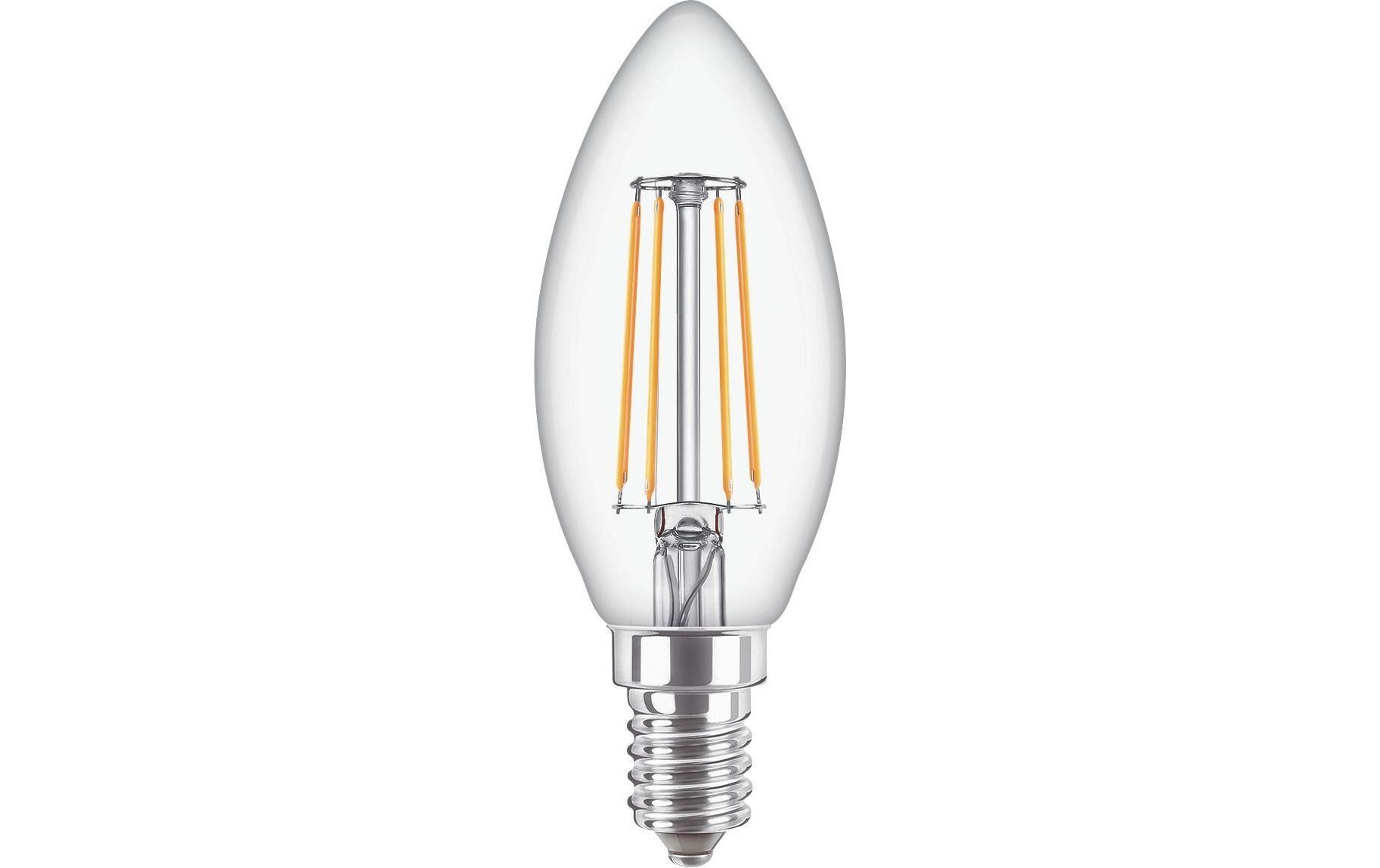 Lampe CorePro LEDCandle ND 4.3-40W E14 827 B35 CLGE14-Leuchtmittel, 4.3 W mit 2700 K