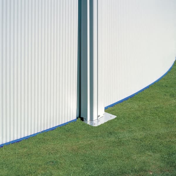 Basseng Avtagbart Gre Fidji KIT500ECO Oval 500 x 300 x 120 cm