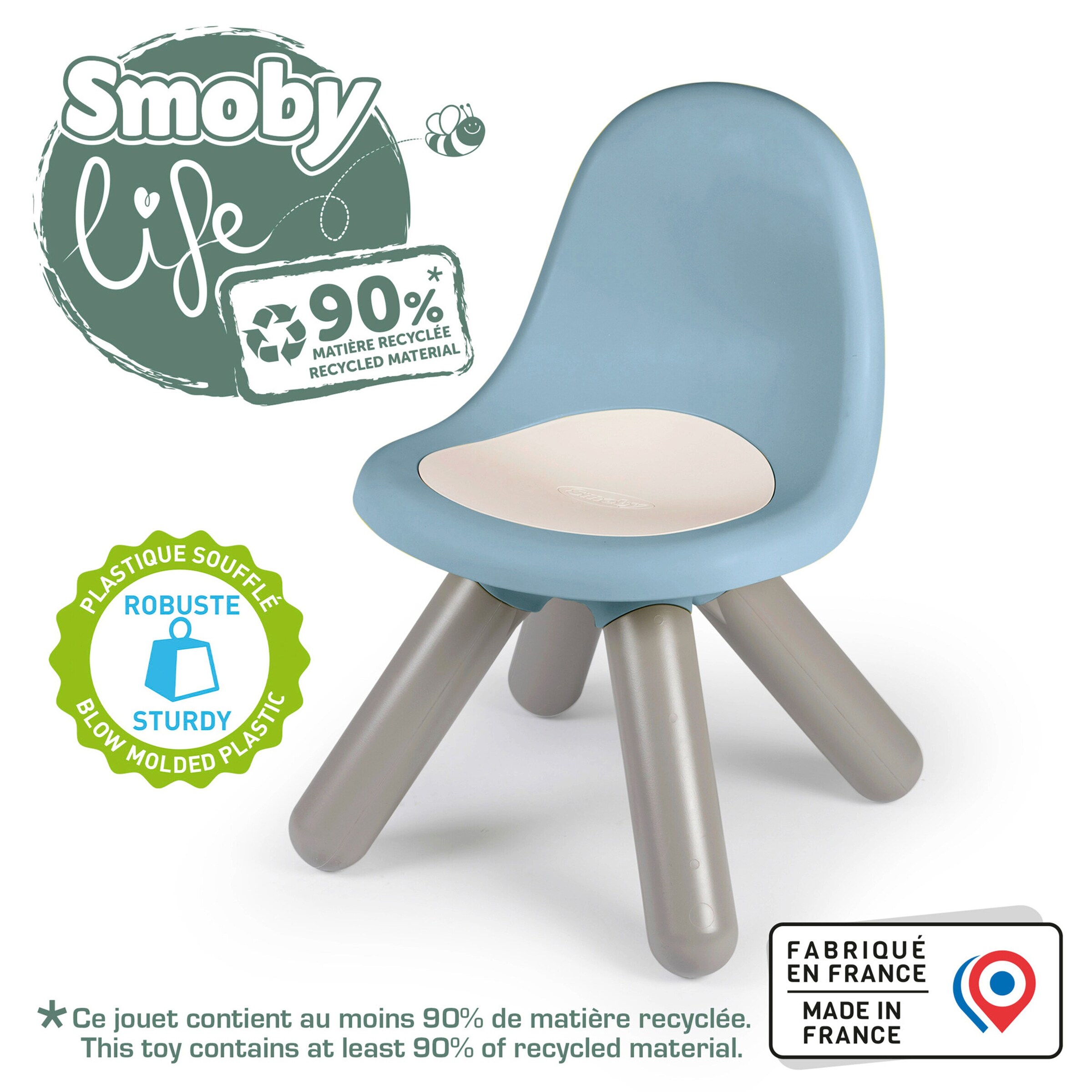 Smoby Kinderstuhl blau