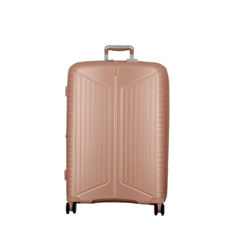 Valise rigide extensible Évaé 76 cm Rose Pale