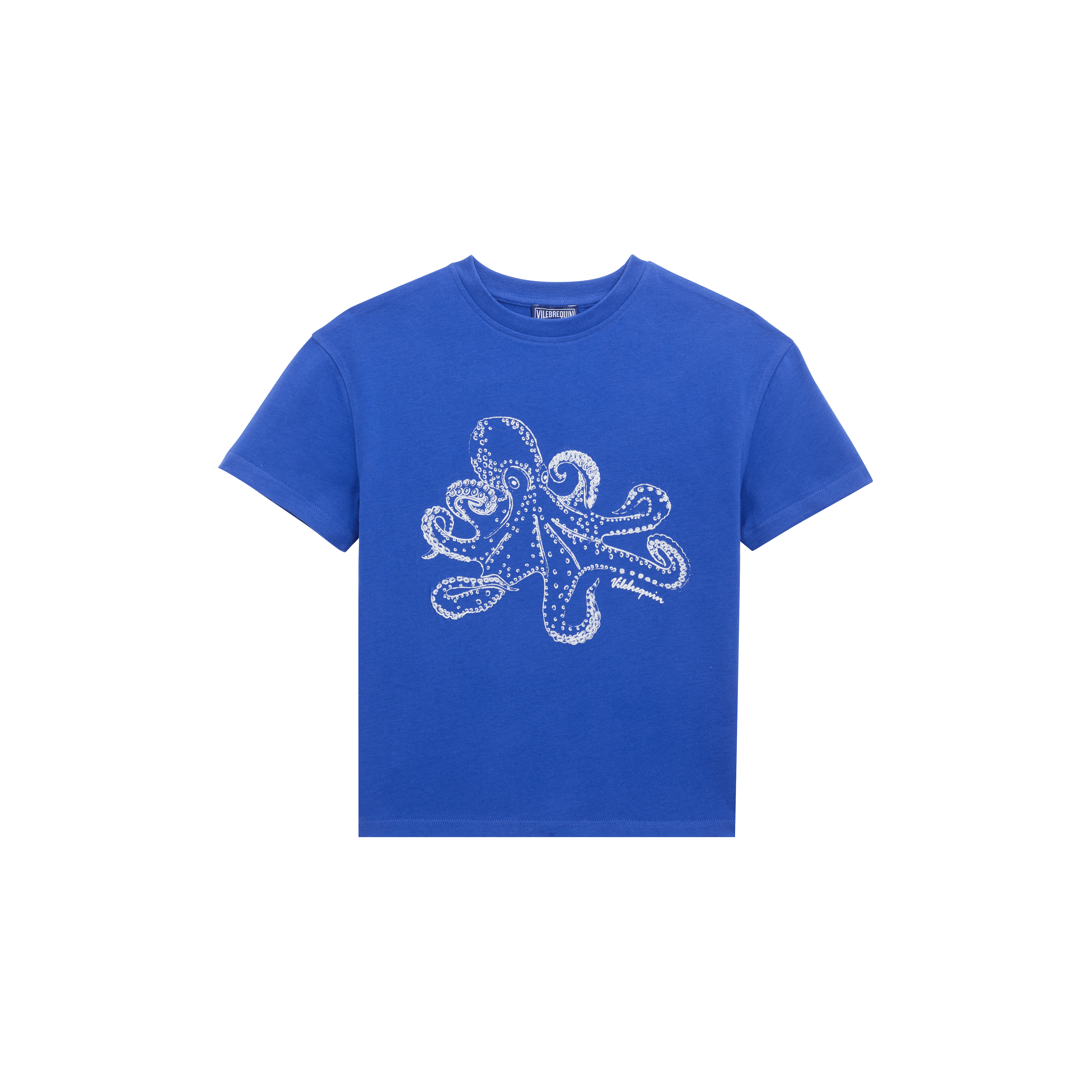 T-shirt en coton organique garçon Poulpes