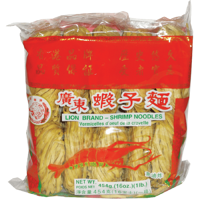 Lion Waystart Chinese Garnalen Noedels Dik 454g