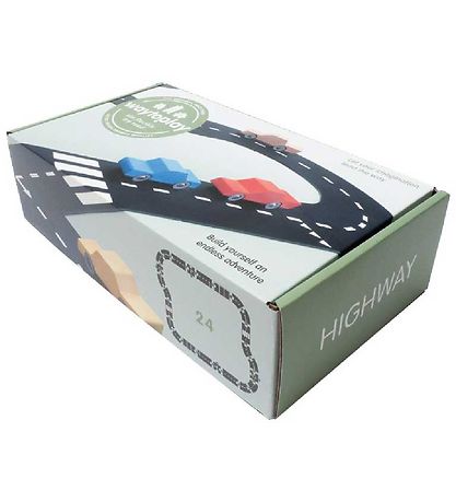 Waytoplay Autospur - 24 Teile - Highway