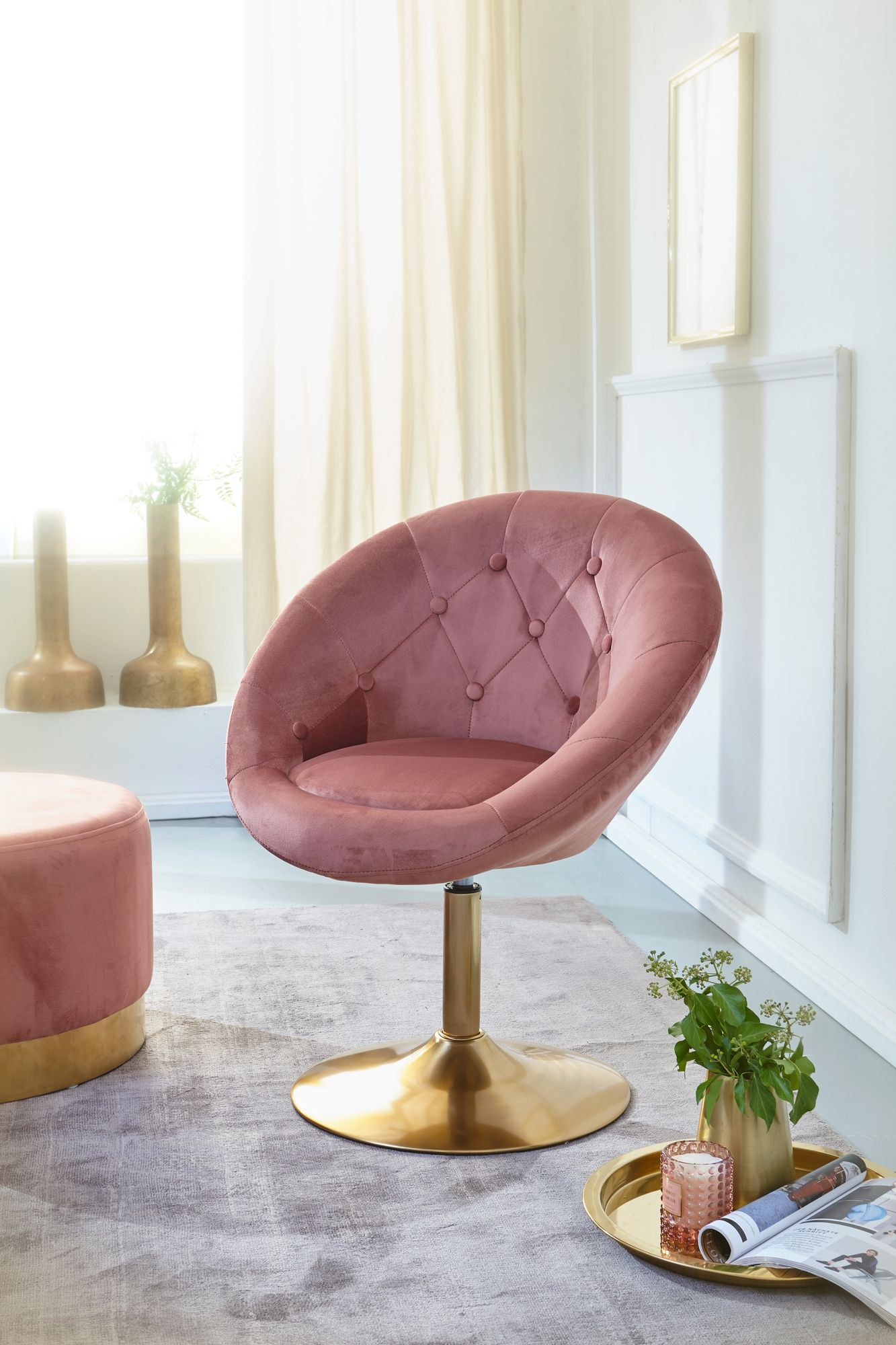 Sessel rosa