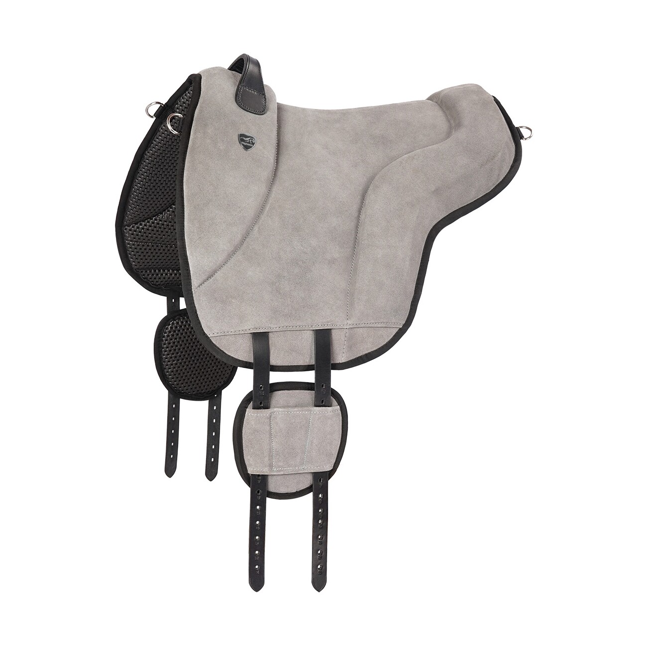 Equinate Reitpad California aus Wildleder grau S