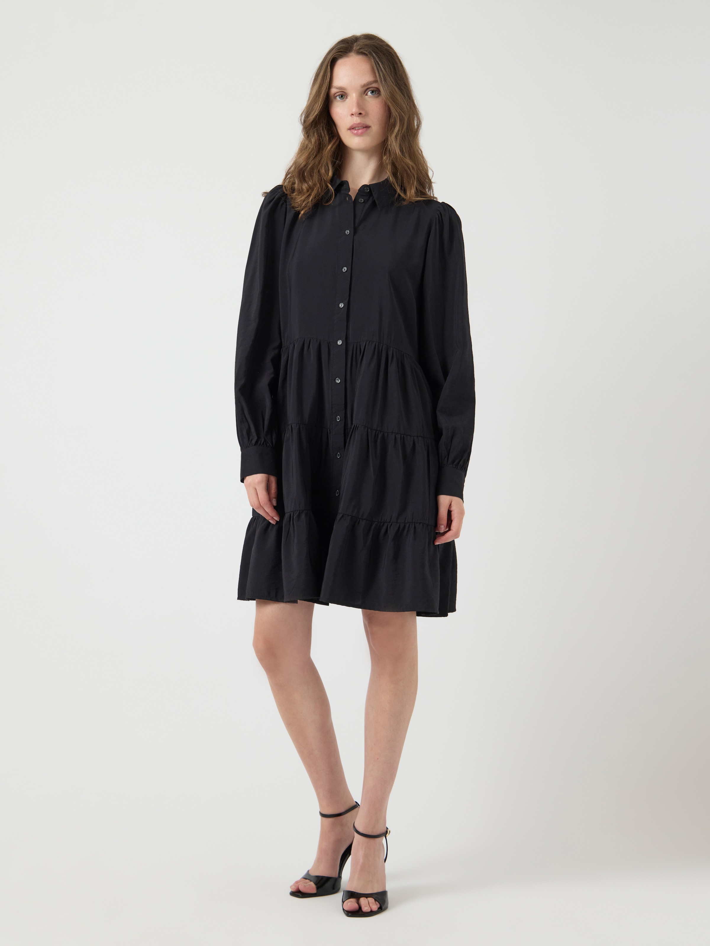 Y.A.S Blusenkleid »YASPALA LS DRESS S. NOOS« Sommerkleid,