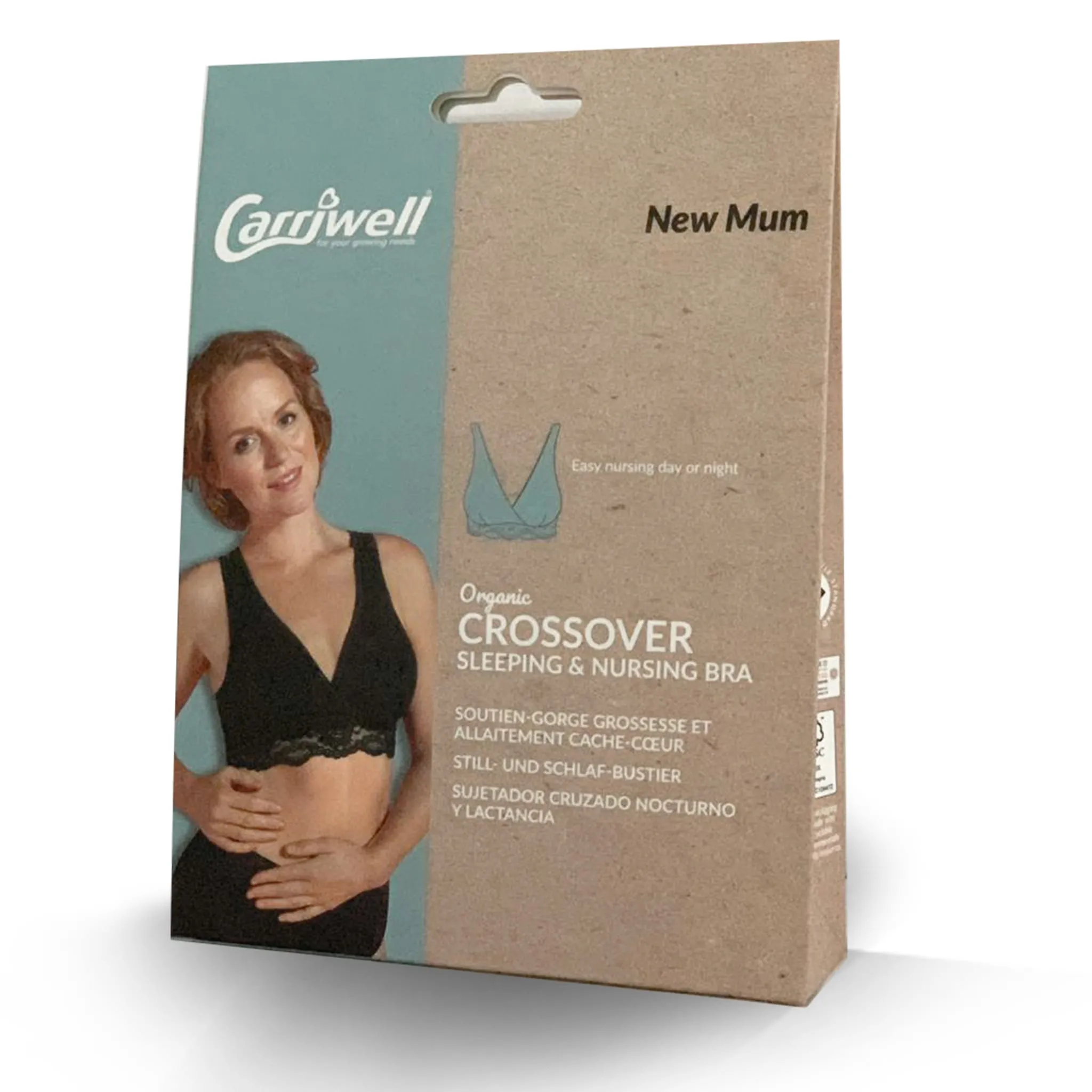 Carriwell Soutien-Gorge d'Allaitement Cache-Coeur