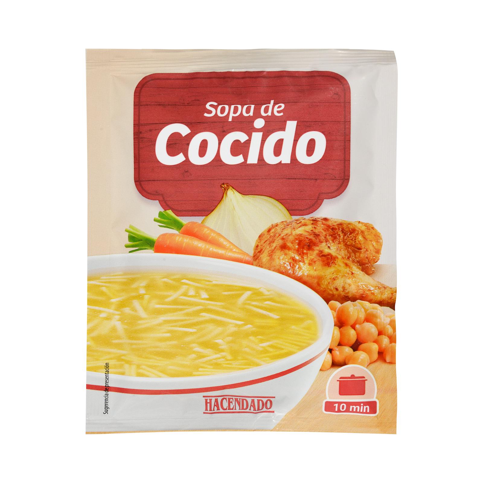 Soupe de ragoût Hacendado