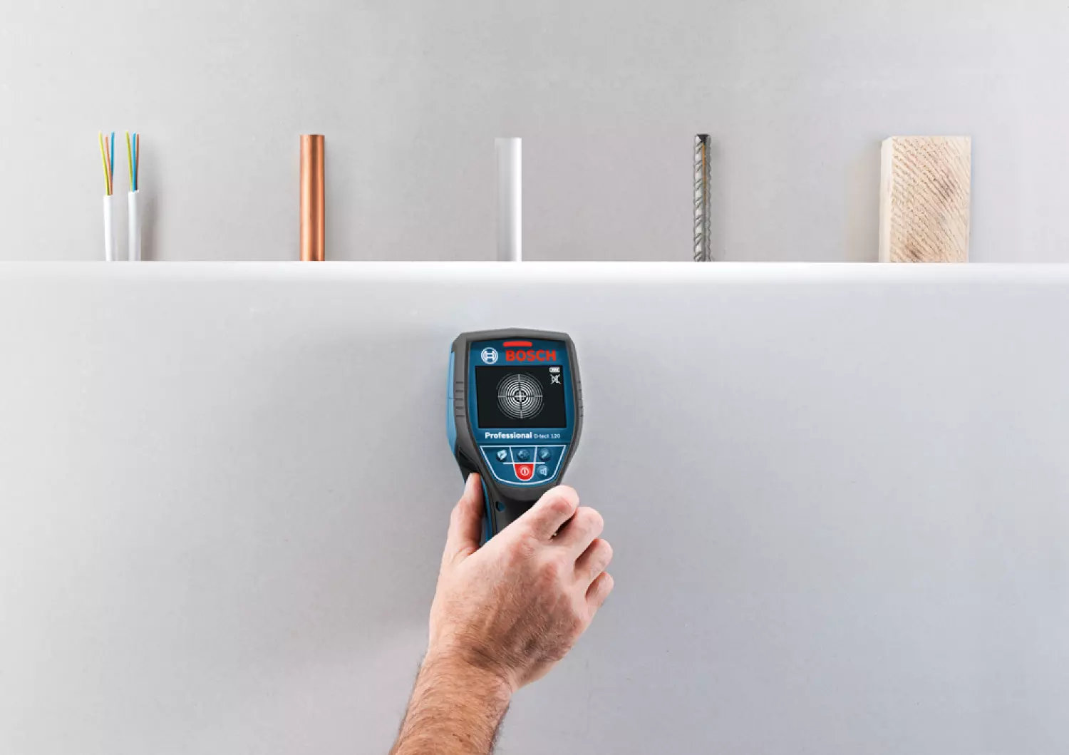 Bosch D-Tect 120 12V Li-Ion accu multidetector body in L-Boxx