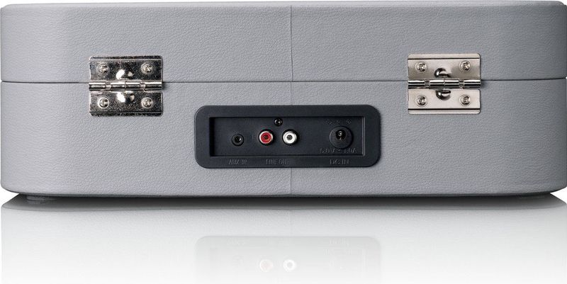 Classic Phono - Retro Platenspeler - Grijs - Bluetooth - Draagbaar