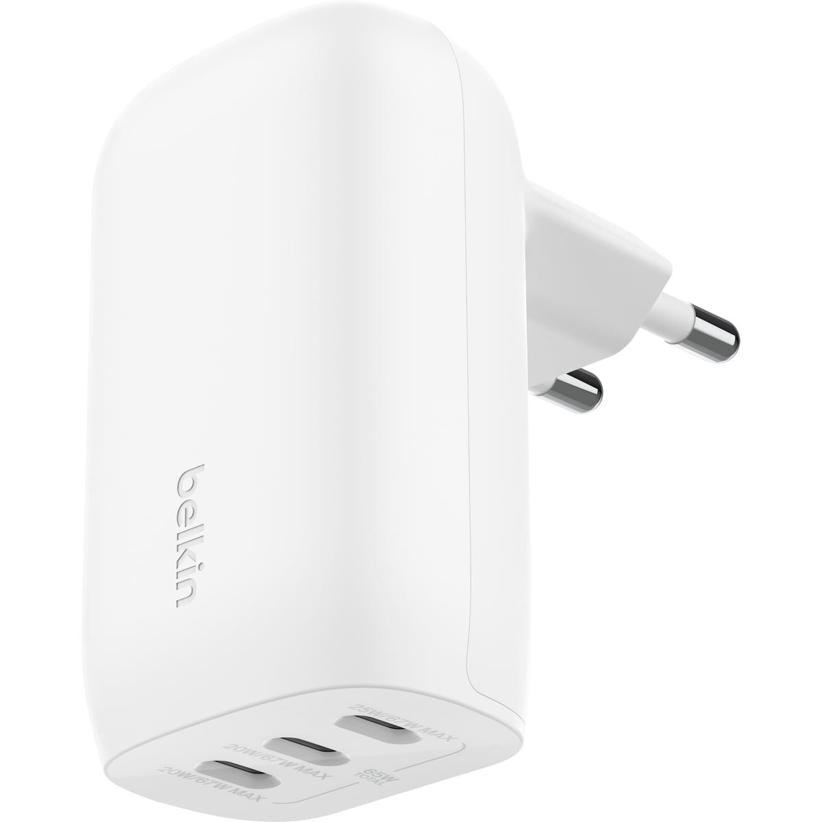 Belkin BoostCharge 3-Port USB-C lader