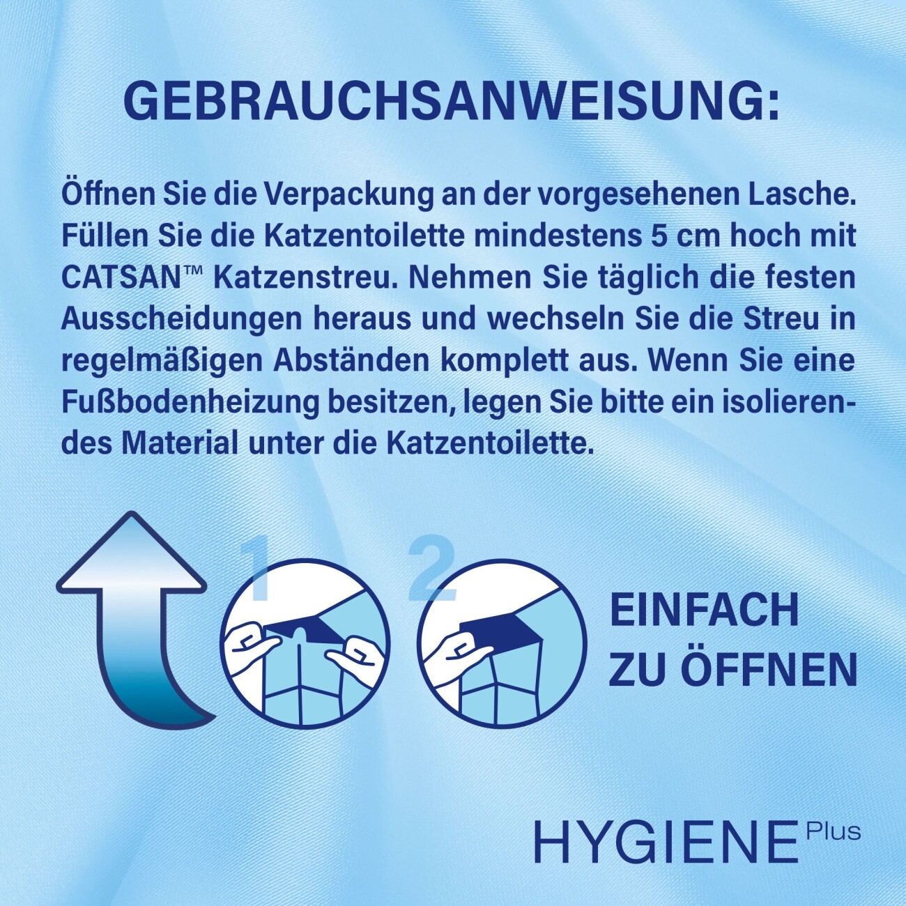 CATSAN Hygiene Plus Streu 9 l