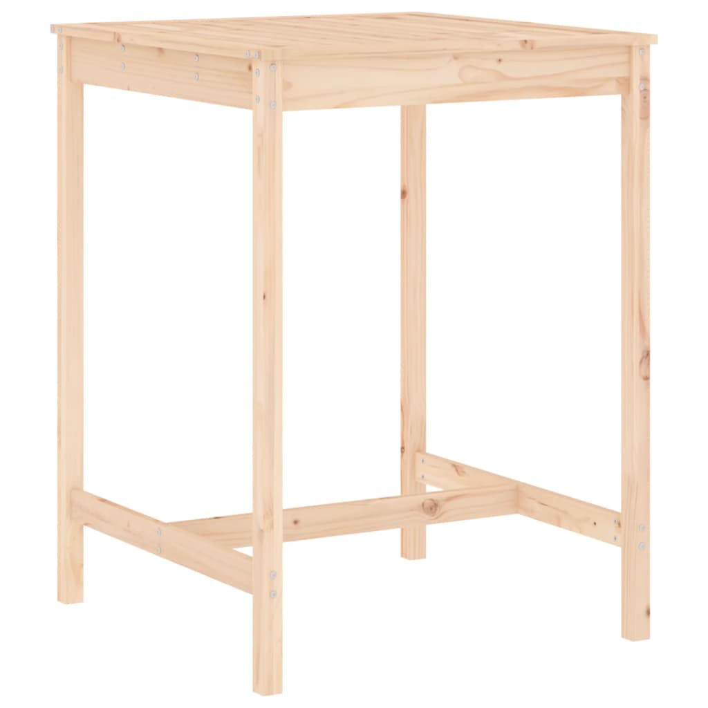 Ensemble de bar de jardin 3 pcs bois de pin massif