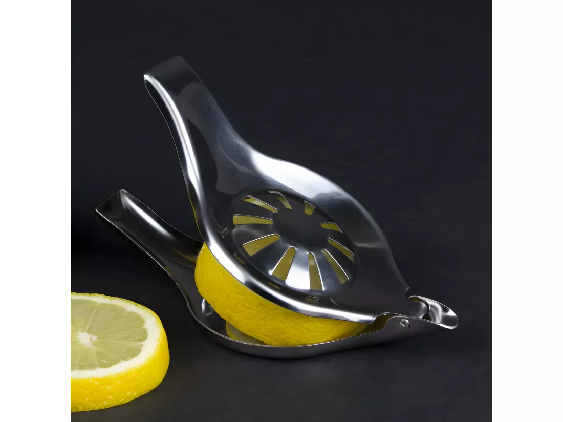 Presse citron en inox 12 cm