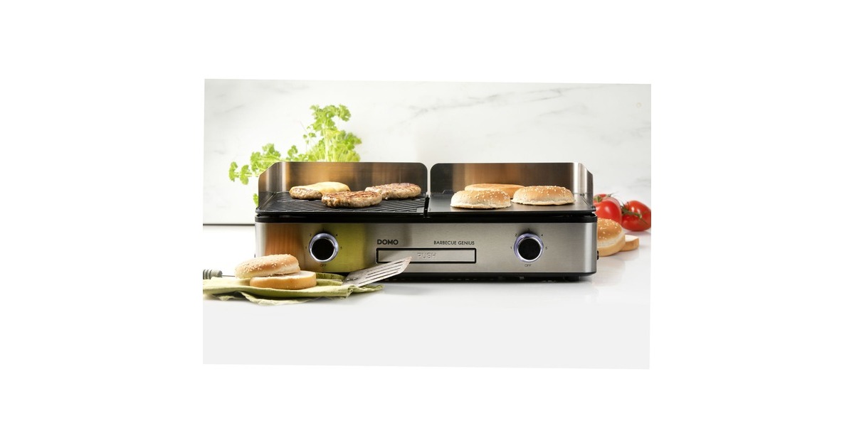 DomoBarbecue Genius DO9259G  (Grijs/zwart)