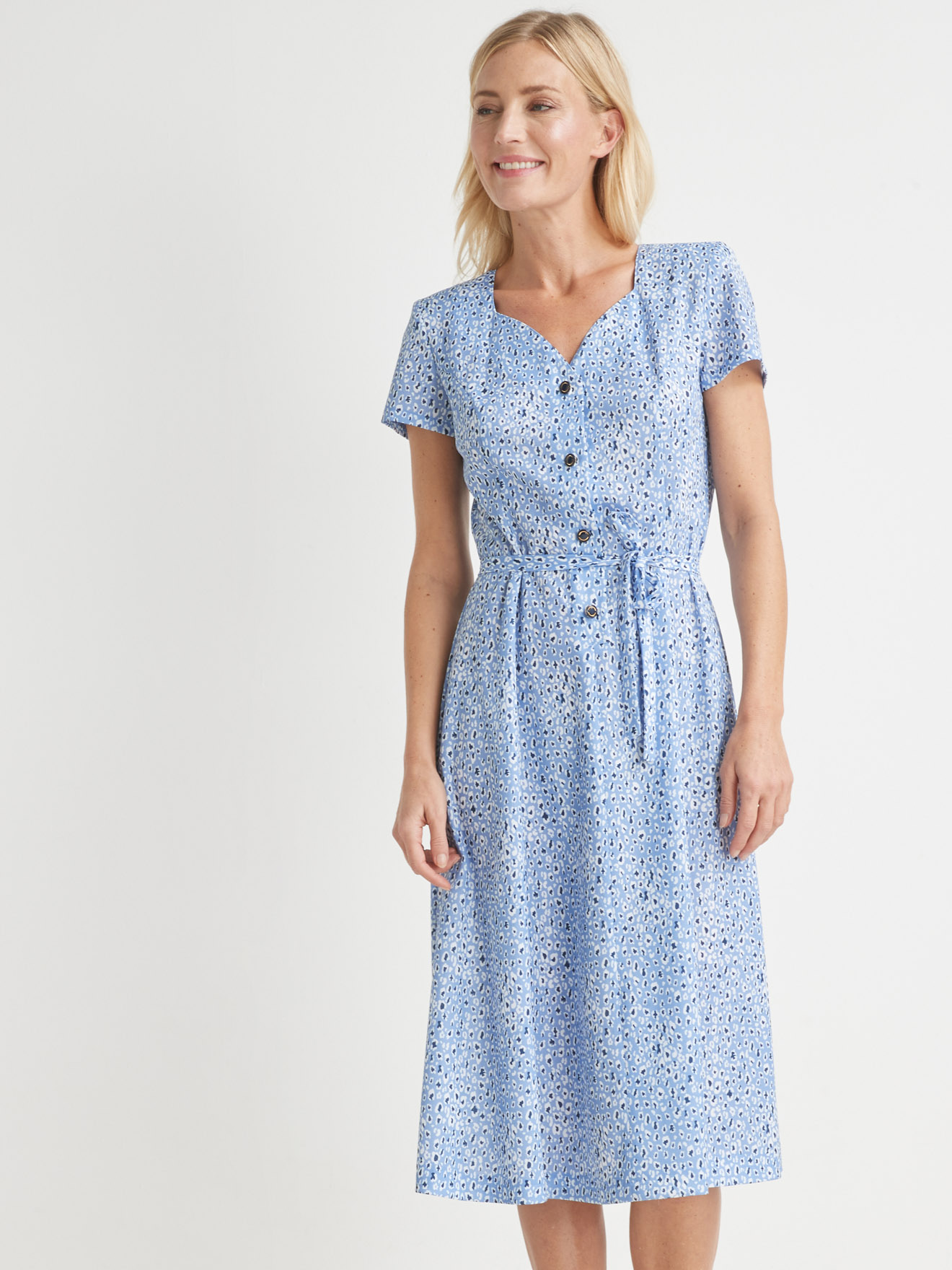 Robe maille fluide
