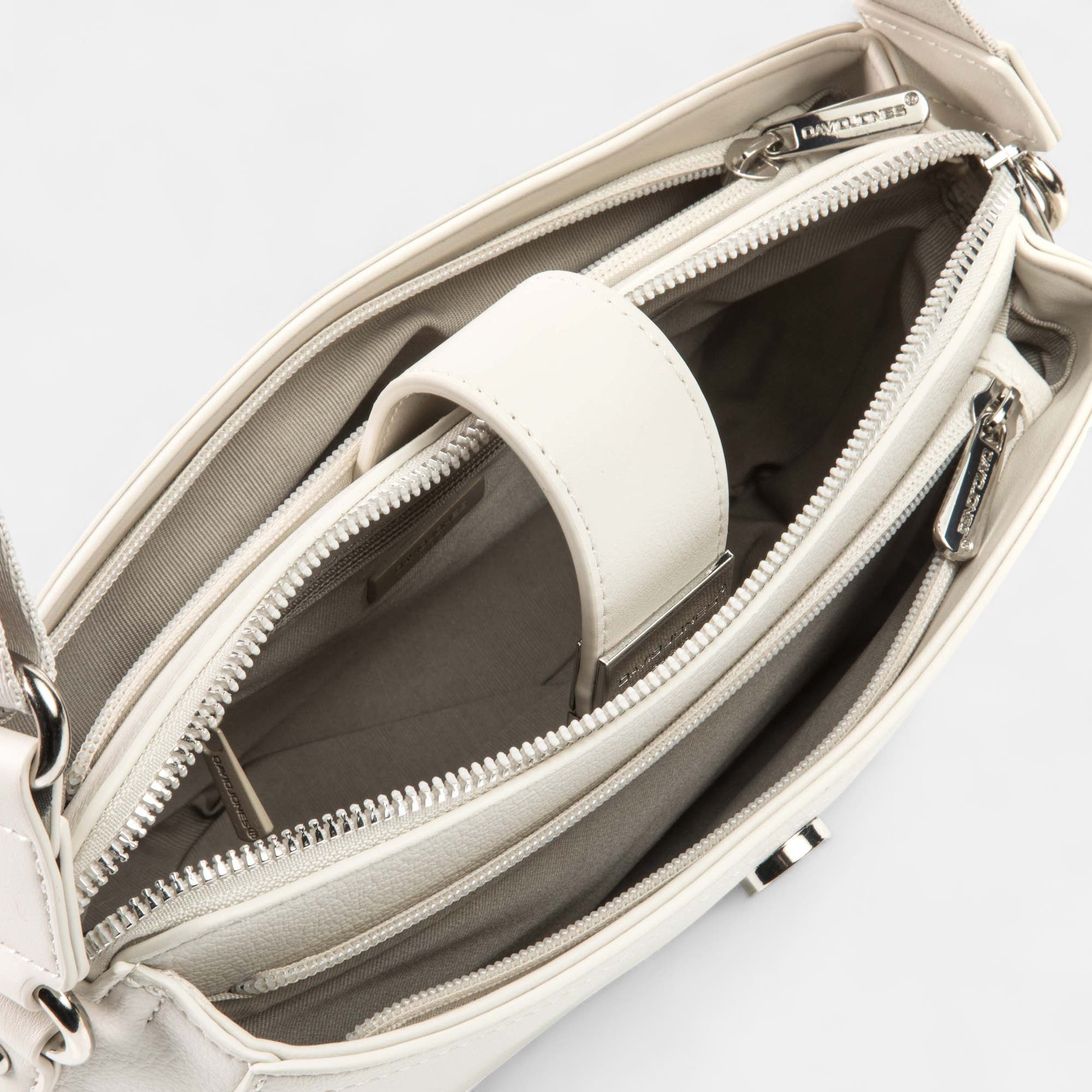 Sac bandoulière beige