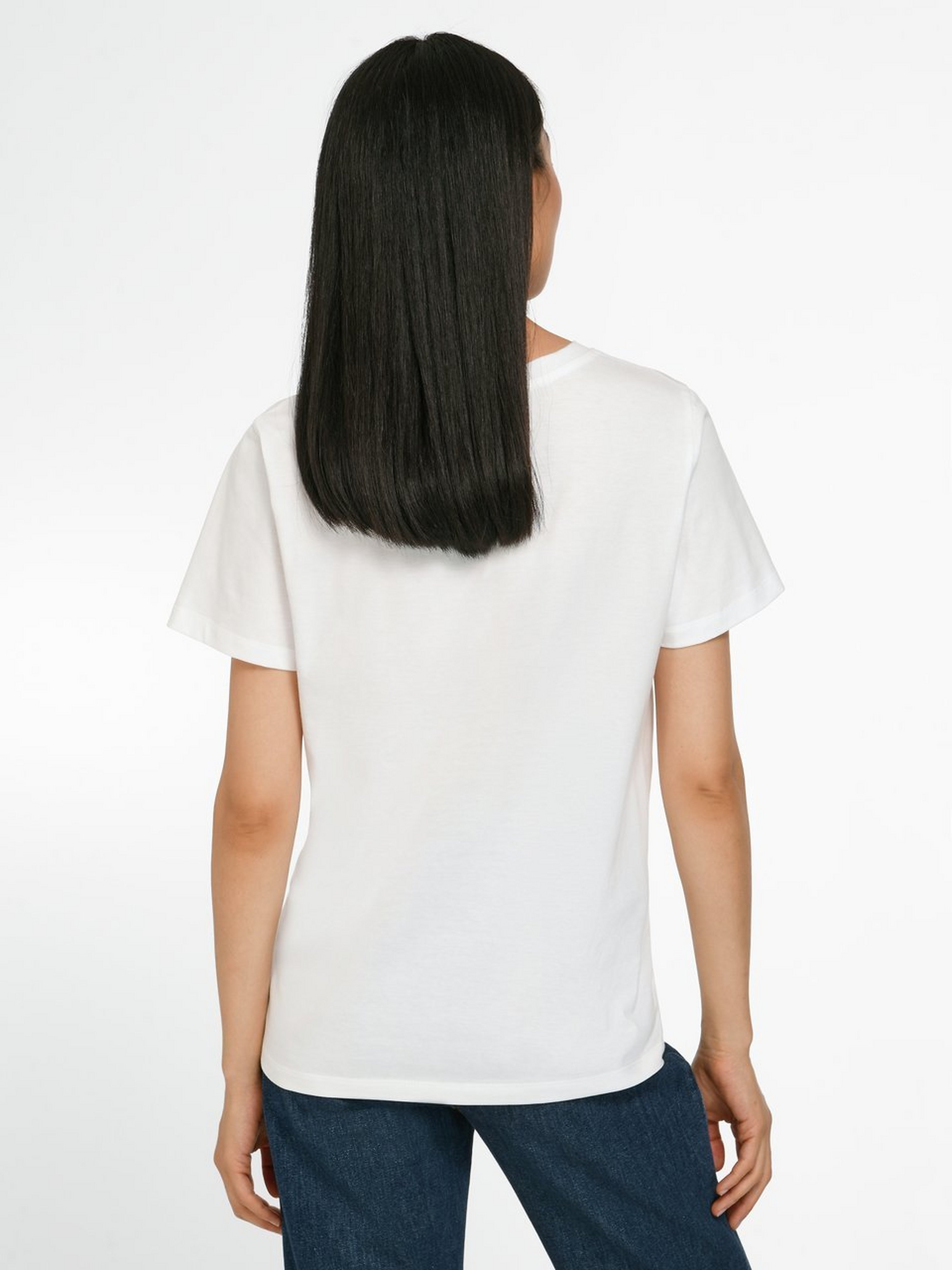Rundhals-Shirt