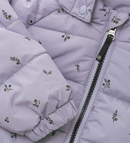 Color Kids Steppjacke - Quilted - Langweilig Lavender m. Blumen