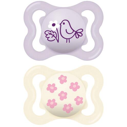 Lot de 2 sucettes Supreme 2-6 mois Planet Love - Coloris aléatoire - MAM