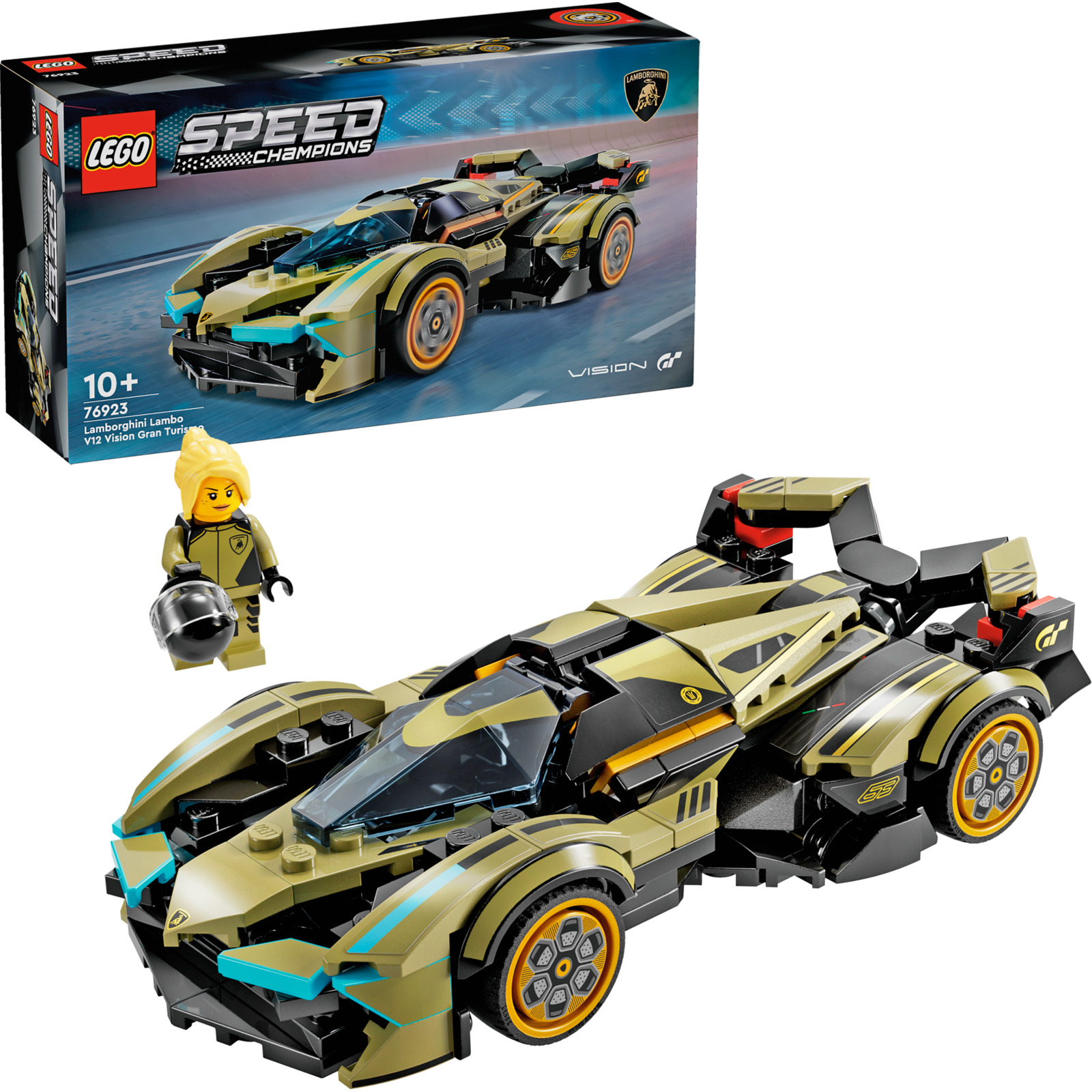 LEGO Speed Champions Lamborghini Lambo V12 Vision GT Supersportwagen 76923