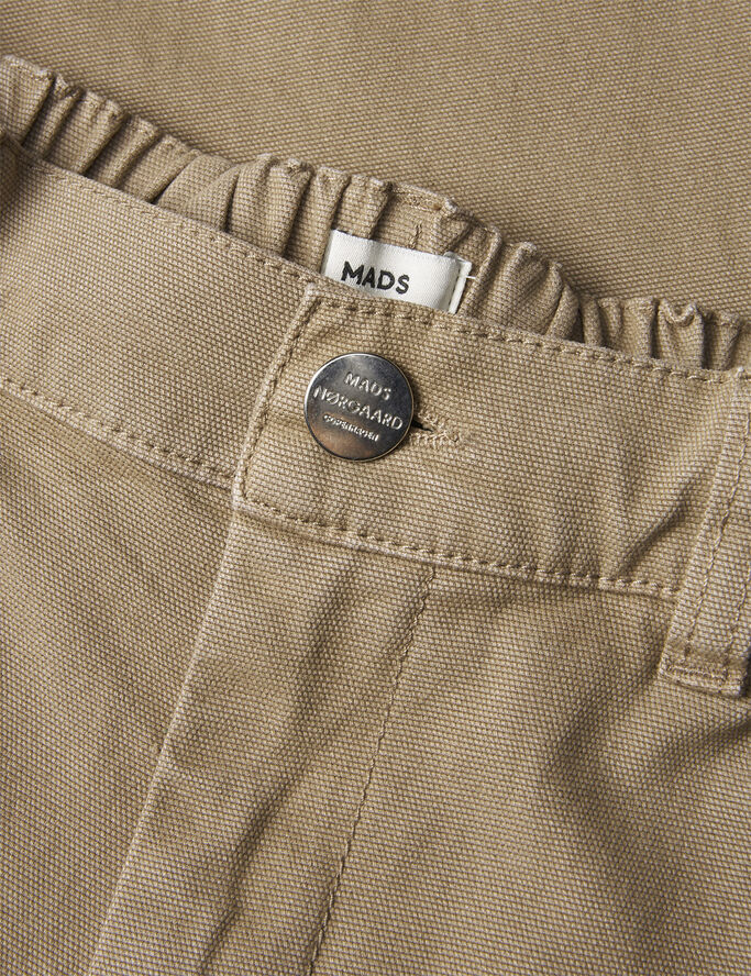 Mads Nørgaard - Copenhagen Soft Canvas Cargoni Pants Brun