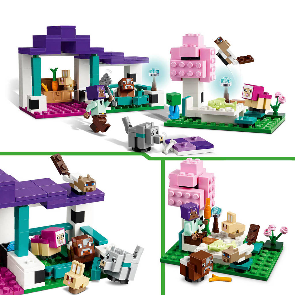 Geweldige Lego set voor meisje die van dieren houdDe dierenopvang Actie Speelgoed uit de Game 21253