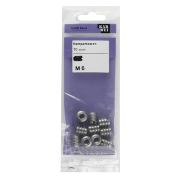 KARWEI rampamoer M6 (10 stuks)