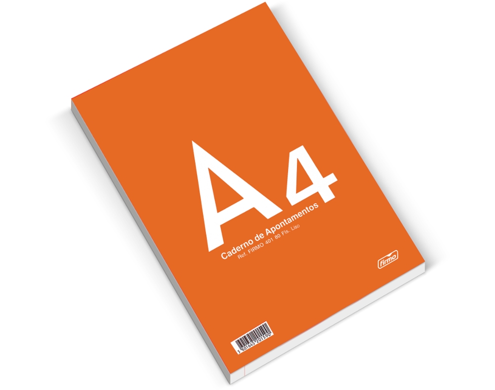 BLOCO RECARGA LISO FIRMO A4 80 FOLHAS