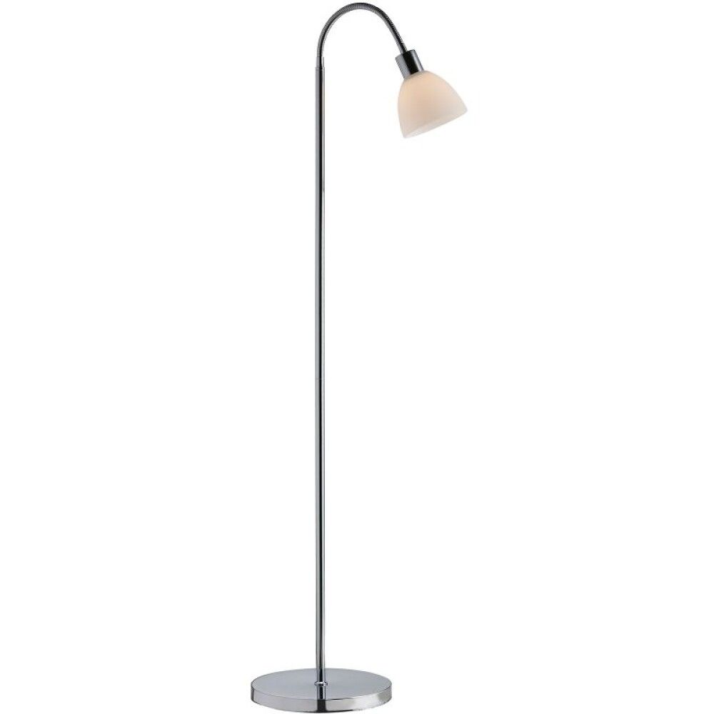 GULVLAMPE NORDLUX RAY E14 KROM/OPAL