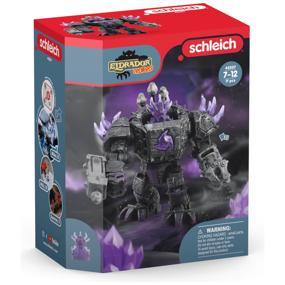 Schleich Eldrador Schattenmeister-Roboter mit Mini-Kreatur 42557