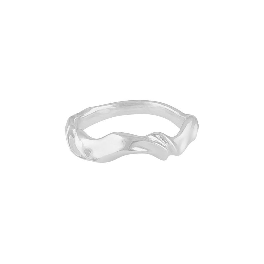 Snö Of Sweden Casual Andy Ring Plain Silver M