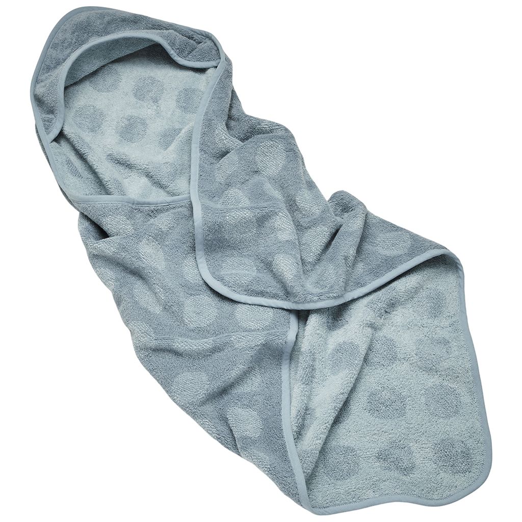 LeanderLeander   Hoodie Badetuch blueberry