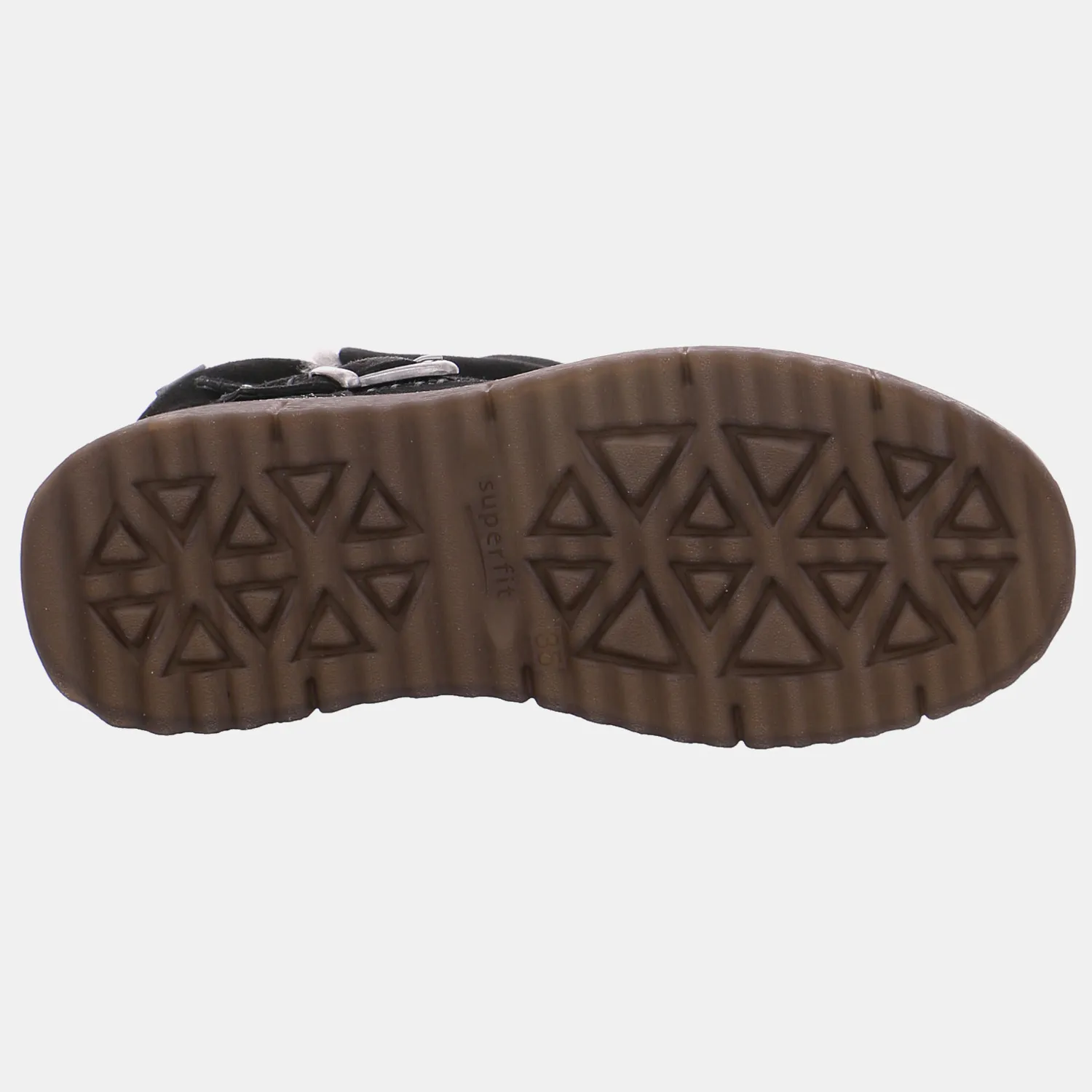 SUPERFIT Mädchen-Winter-Bottine Schwarz Textil  Stiefelette