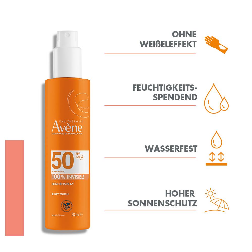 AVENE SUN Sonnenspray SPF50 Spr 200 ml